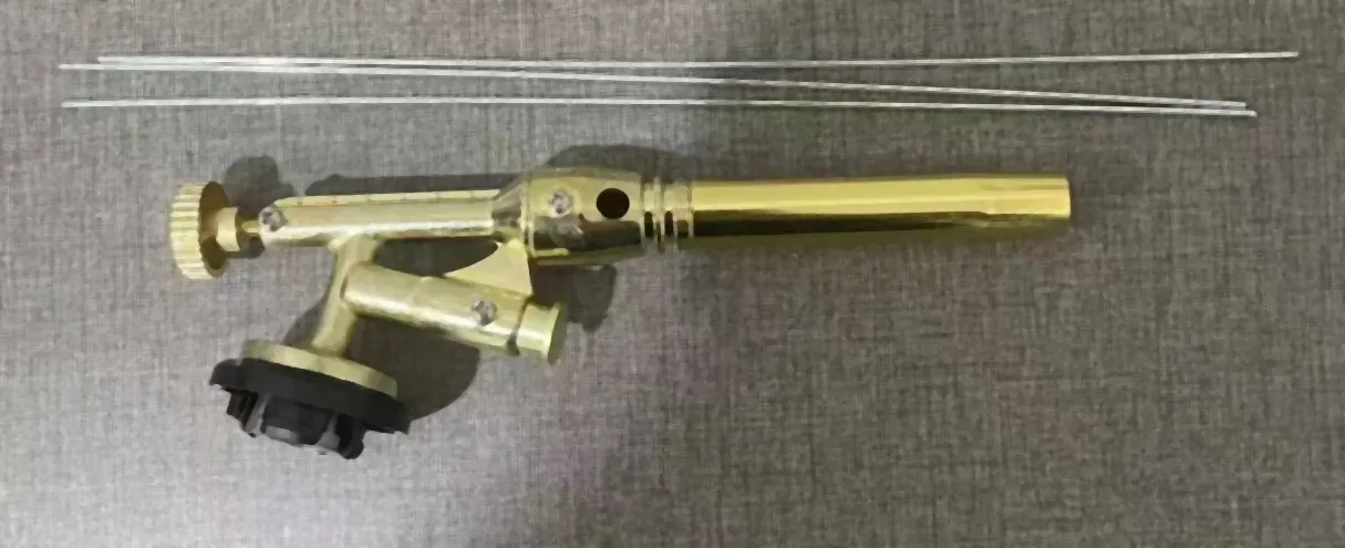 EN417 Torch Head + Test Brazing Rods (Aluminium & Copper)